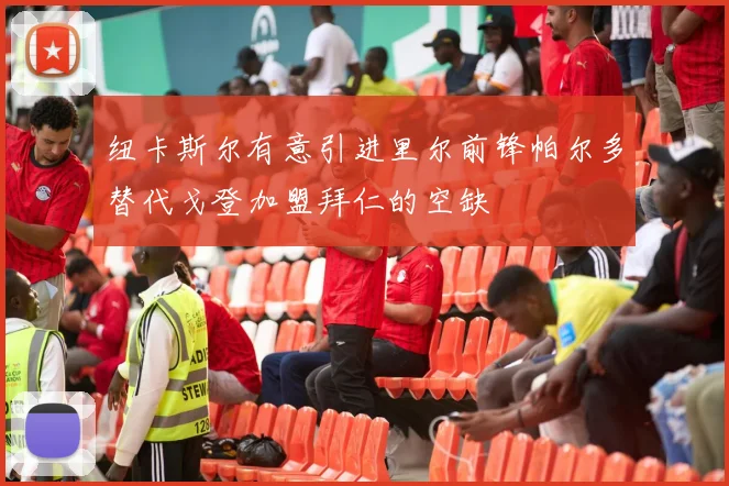 纽卡斯尔有意引进里尔前锋帕尔多替代戈登加盟拜仁的空缺